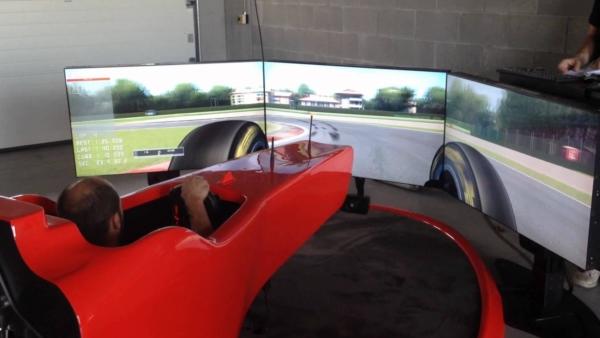 Virtual Formula 1 one month at the Imola racetrack