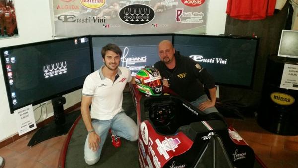 Spa-Francorchamps-Turnierherausforderung Marco Bonanomi - F1Driving Club dei Cinque - F1 Fbrand-Simulator