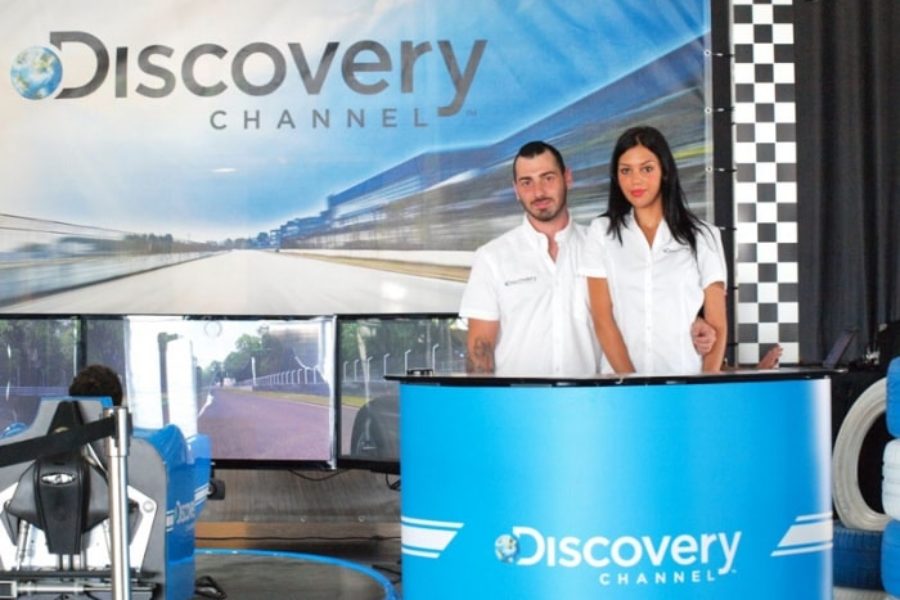 محاكاة F1 مع قناة Discovery و Top Gear Live