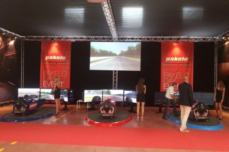 Pakelo Lubricants sceglie i simulatori di F1 by Fbrand