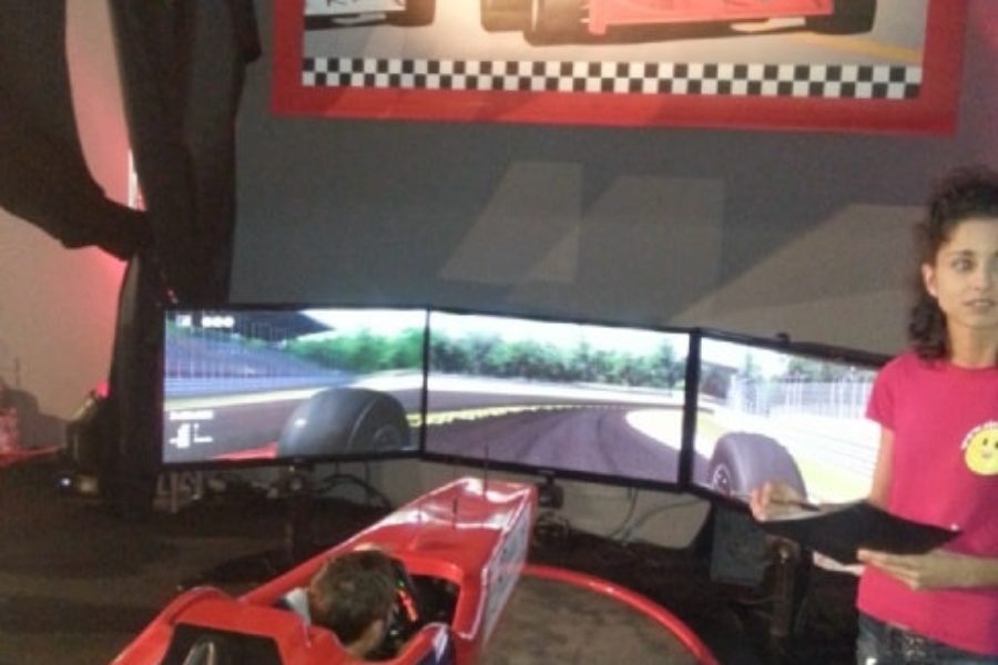 A simulator… for the birthday!