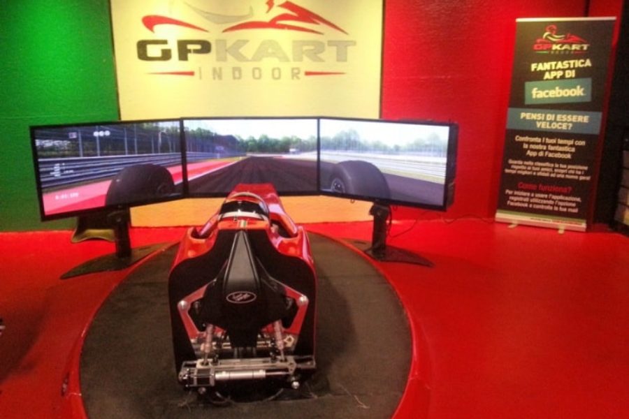 Formula 1 awaits you at the GP Kart Indoor in Sassari