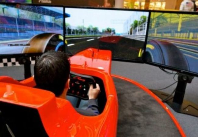 Simulatore F1 Professionale Fbrand - Simulatore di Guida Formula 1 Sym 030