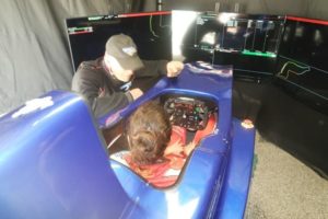 Fbrand Professional F1 Driving Simulator Station - Soporte para eventos de conducción segura de Vito Popolizio Mugello