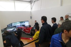 F1 Fbrand-Simulator in der Gemeinde Ceresara - Fiera della Possenta
