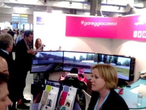 F1 Driving Simulator - Salone del Risparmio Event April 2017 - CNP Partners