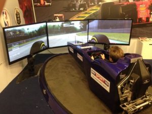 F1 Professional Driving Simulator Fbrand - Sky - Motorshow Bologna 2.-11. Dezember 2016