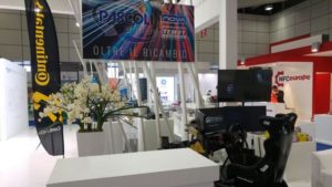 Pascoli Group with the Fbrand Rally Simulator at the Autopromotec Bologna 2017 Fair