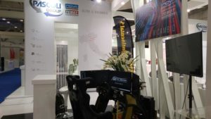 Pascoli Group and Fbrand Professional Rally Simulator - Autopromotec