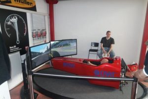Simulador de conducción de Fórmula 1 - CAAT Trento