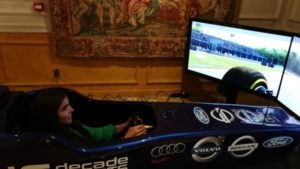 Postazione Simulatore F1 Professionale Fbrand - Anche le Donne si Divertono - Hotel de la Ville Monza - Decade Sports