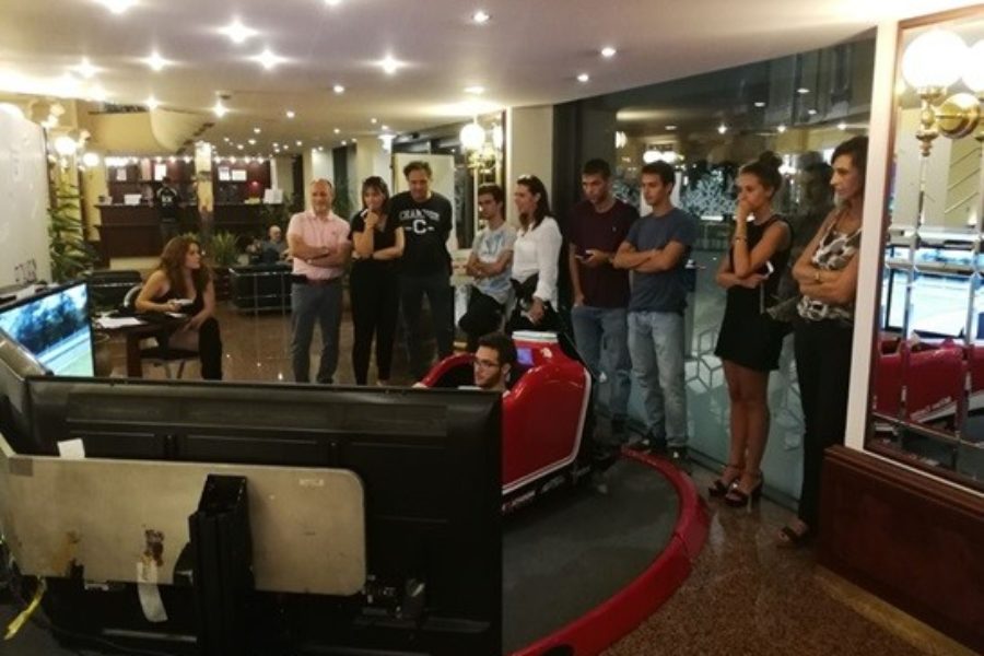 Race, Emotions and Fun with the F1 Simulator at Four Points Milan