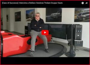 Simulatore F1 e Concessionario Gruppo Vauto - la Testimonianza di Stefano Vandone