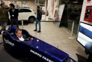 Simulatore Formula 1 Fbrand - Concessionario Auto Milano Gruppo Fassina Tony Fassina