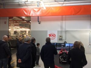 100 Years Lear Corporation - F1 Simulator Station Promoted by Fbrand