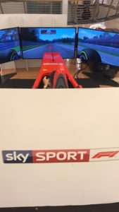Estación Simulador Fórmula 1 - Sky Sport F1 Fbrand - Centro Comercial Roma Est