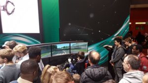 Simulatore GT Rally Petronas Fbrand - Stand Motorshow Ginevra - Salone Auto