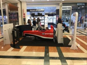Simulatore Professionale F1 Dinamico - Postazione Sky Sport F1 - Fbrand Campionato Mondiale F1