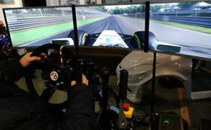 Simulatore Rally Gran Turismo F1 - Petronas Fbrand - Ginevra Motorshow Salone dell'Auto