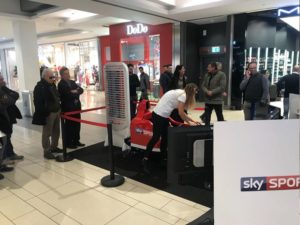 Sky Sport F1 e Fbrand - Simulatore Professionale F1 Dinamico - Galleria Commerciale Porta di Roma