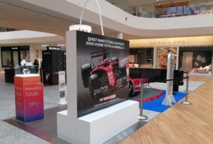 Stand Sky Sport F1 - Mondiale Formula 1 - Campionato F1 - Fbrand Simulatore di Guida Professionale
