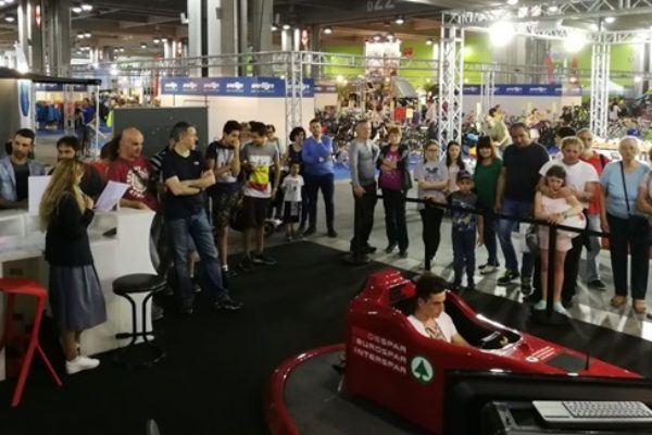 È Partita la F1 con il Simulatore alla Fiera Tempo Libero di Bolzano