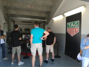 Postazione Simulatore F1 Dinamico Professionale - Fbrand Stand Tag Heuer