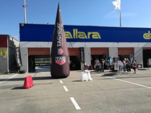 Stand Tag Heuer - Evento 4 Raduno Porsche 2018 - Autodromo di Varano