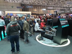 Simulatore GT Rally Fbrand - Stand Petronas - Motorshow Ginevra 2019