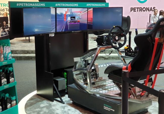 GT Rally Petronas Fbrand simulator
