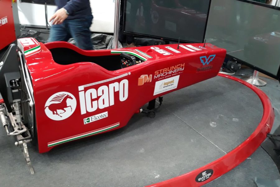 1500 Menschen haben den F1-Simulator ausprobiert! Icaro Machinery hat die Konkurrenz verdrängt