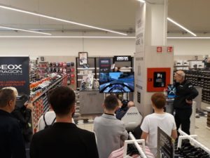 simulador Formula E Fbrand y geox