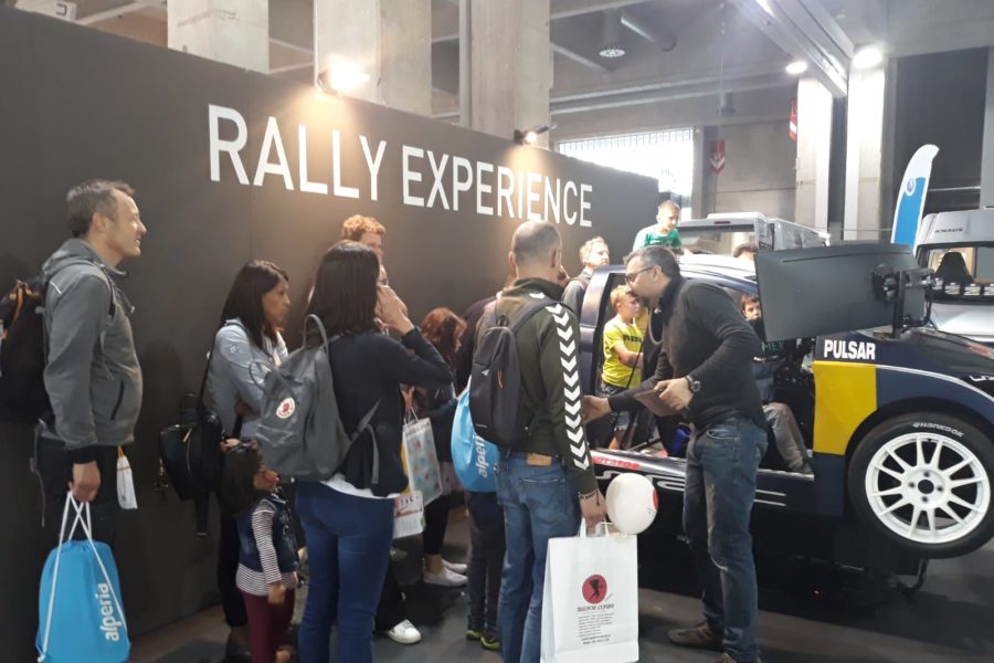 Emocionante experiencia de rally en Fiera Bolzano Tempo Libero con Fbrand