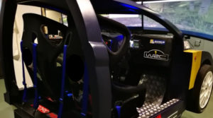 Simulatore Rally Professionale Dinamico con Scocca - Simulatore Biposto