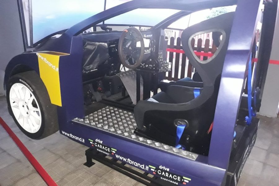 The Rally Simulator مع FCA في Cedas في تورين
