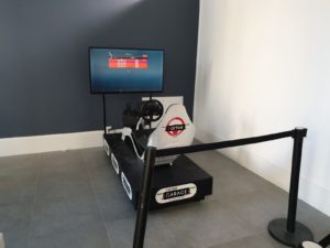 Simulatore Formula 1 all'Università di Siena