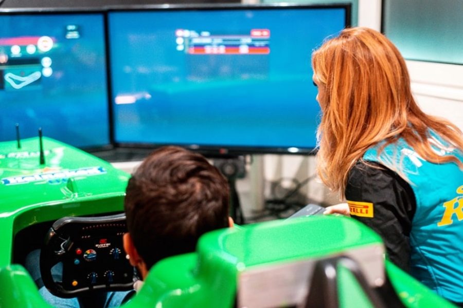 Fill Bars and Clubs with the F1 Simulator like The Golden Rooster