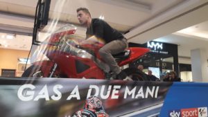 Simulatore MotoGP Gas a Due Mani - Sky Sport Motomondiale - Simulatore Fbrand