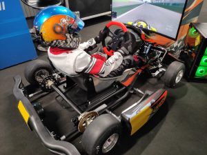 Simulatore Go Kart Professionale - Hot Race Junior - Simulatore di Guida per Bambini