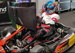 Simulatore Kart Professionale - Hot Race Junior - Simulatore di Guida Kart Bambini