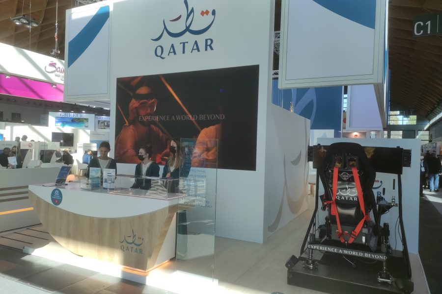 Qatar ruft und Fbrand kehrt mit dem Simulator zur TTG-Messe in Rimini zurück