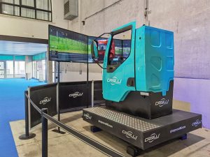 Simulatore Camion Gruppo Casilli a LETExpo Verona Fiere - Simulatore Camion Fbrand - Truck Simulator