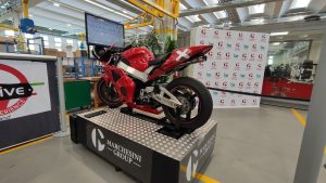 Simulador profesional de motocicletas Fbrand de Bolonia - Simulador de MotoGP de Bolonia - Evento abierto del Grupo Marchesini