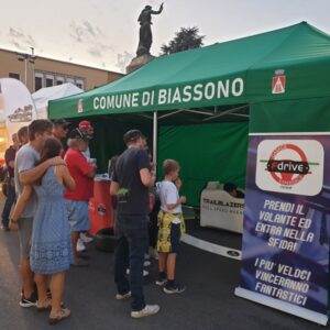 Municipio de Biassono - Simuladores de conducción profesional Fdrive - Evento Fbrand
