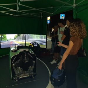 Simulatore di Guida F1 Fbrand e Fdrive - Stand Comune di Biassono GP