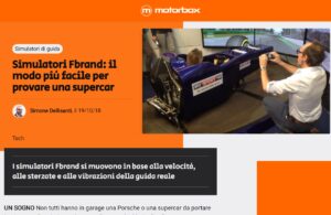 Reseñas de Fbrand - Opiniones sobre los simuladores de conducción profesionales de Fbrand - Motorbox