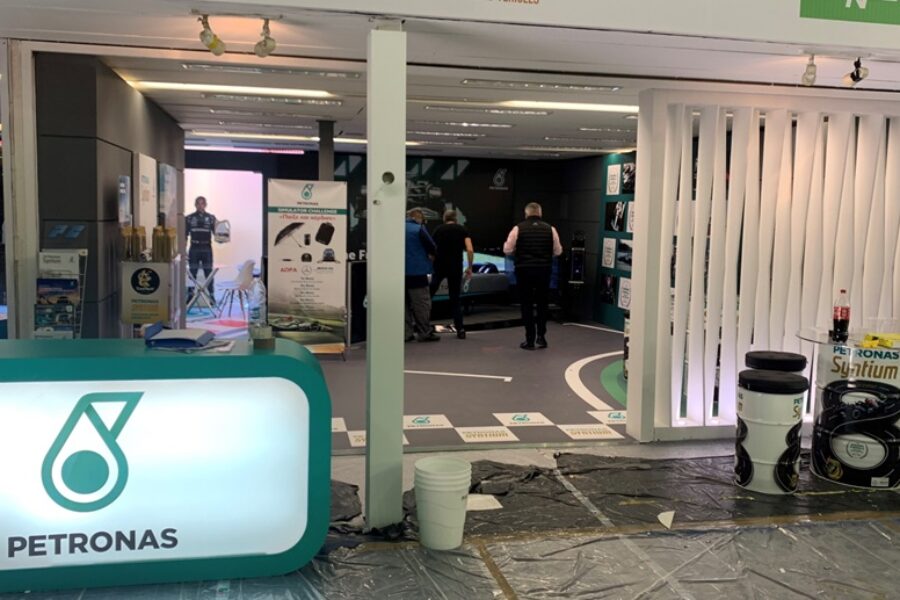 تحدي Petronas Simulator F1 في معرض Agrotica