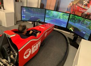 Fiera BAUMA 2022 - Bis di Icaro Machinery con il Simulatore F1