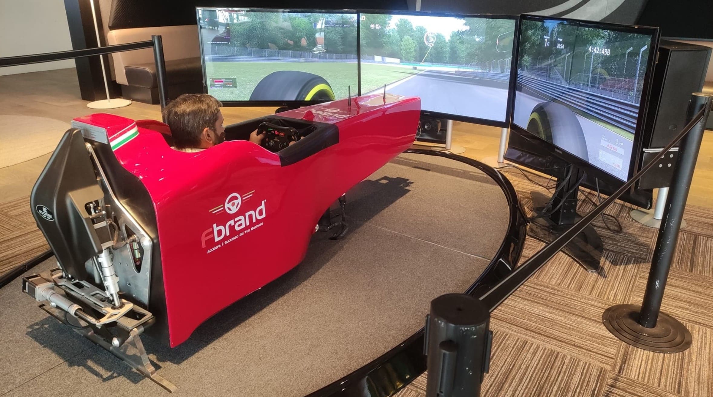 Simulatore F1 Professionale Dinamico