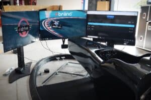 Simulator Formula 1 with ESTech Dynamic F1 Seat Chassis Fbrand
